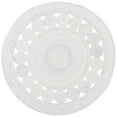thumbnail image 1 of SAFAVIEH Cape Cod Salim Geometric Polyester Area Rug, Ivory, 7' x 7' Round, 1 of 4