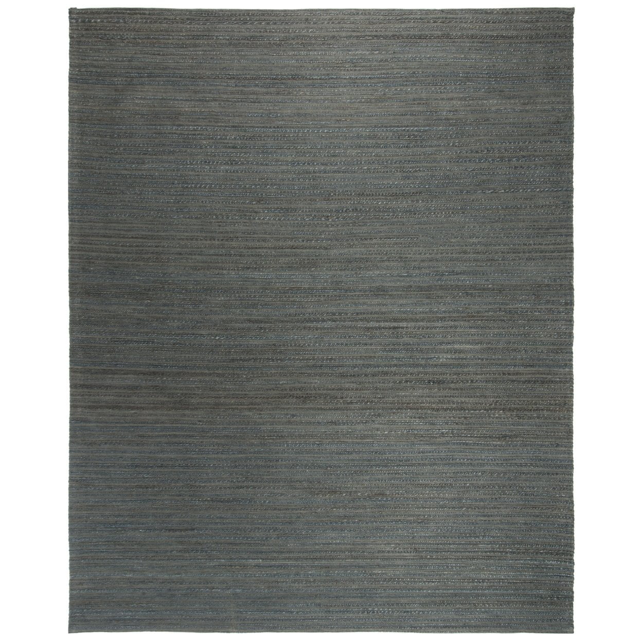 Cape Cod Dark Green Handwoven Cotton Area Rug 5' x 8'