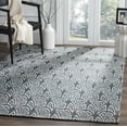 thumbnail image 1 of SAFAVIEH Cape Cod Vasiliki Geometric Area Rug, Slate/Ivory, 5' x 8', 1 of 8
