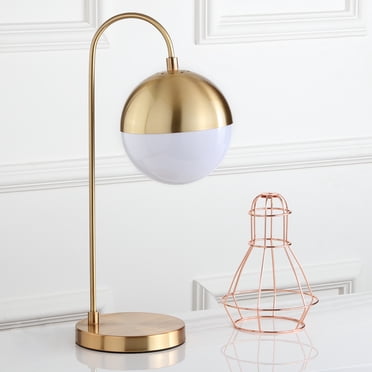 SAFAVIEH Cappi Modern 20.5 In. High Table Lamp, Brass Gold