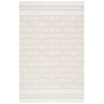 SAFAVIEH Capri Becky Distressed Area Rug, Ivory/Beige, 8' x 10'