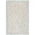 thumbnail image 1 of SAFAVIEH Capri Blair Diamond Wool Area Rug, Blue/Rust, 4' x 6', 1 of 6