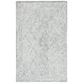thumbnail image 1 of SAFAVIEH Capri Blair Diamond Wool Area Rug, Ivory/Blue, 4' x 6', 1 of 8