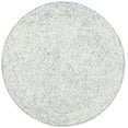 thumbnail image 1 of SAFAVIEH Capri Blair Diamond Wool Area Rug, Ivory/Blue, 7' x 7' Round, 1 of 11