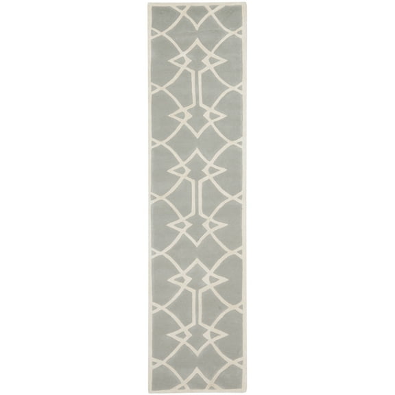 SAFAVIEH Capri CPR343A Handmade Grey / Ivory Rug