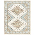 thumbnail image 1 of SAFAVIEH Capri Cletus Medallion Wool Area Rug, Ivory/Rust, 9' x 12', 1 of 8