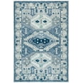 thumbnail image 1 of SAFAVIEH Capri Collin Southwestern Wool Area Rug, Blue/Grey, 6' x 9', 1 of 8