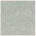 thumbnail image 1 of SAFAVIEH Capri Layla Geometric Wool Area Rug, Blue/Ivory, 7' x 7' Square, 1 of 10