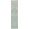 thumbnail image 1 of SAFAVIEH Capri Layla Geometric Wool Runner Rug, Blue/Ivory, 2'3" x 9', 1 of 7