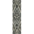 thumbnail image 1 of SAFAVIEH Capri Merrilyn Damask Geometric Wool Runner Rug, Multi/Grey, 2'3" x 9', 1 of 5