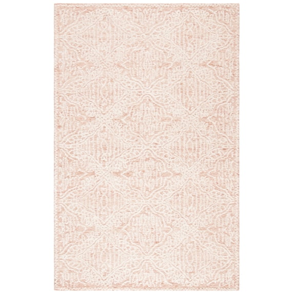 SAFAVIEH Capri Oralee Medallion Area Rug, Rust/Ivory, 9' x 12'