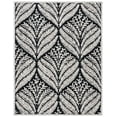 thumbnail image 1 of SAFAVIEH Capri Proinsias Leaves Wool Area Rug, Black/Ivory, 8' x 10', 1 of 8