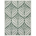 thumbnail image 1 of SAFAVIEH Capri Proinsias Leaves Wool Area Rug, Dark Green/Ivory, 10' x 14', 1 of 7