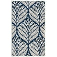 thumbnail image 1 of SAFAVIEH Capri Proinsias Leaves Wool Area Rug, Navy/Ivory, 6' x 9', 1 of 7