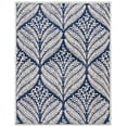thumbnail image 1 of SAFAVIEH Capri Proinsias Leaves Wool Area Rug, Navy/Ivory, 8' x 10', 1 of 7