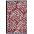 thumbnail image 1 of SAFAVIEH Capri Proinsias Leaves Wool Area Rug, Red/Green, 4' x 6', 1 of 9