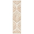 thumbnail image 1 of SAFAVIEH Capri Proinsias Leaves Wool Runner Rug, Ivory/Brown, 2'3" x 5', 1 of 10