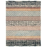 SAFAVIEH Capri Tobin Southwestern Area Rug, Ivory/Charcoal, 8' x 10'