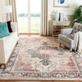 thumbnail image 1 of Safavieh Carlyle Blaine Medallion Area Rug, Ivory/Burgundy, 9' x 12', 1 of 12