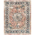 thumbnail image 1 of SAFAVIEH Carlyle Jone Medallion Area Rug, Orange/Blue, 8' x 10', 1 of 11
