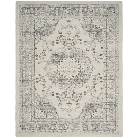 SAFAVIEH Carmel Dashiell Distressed Area Rug, Beige/Blue, 5'1" x 7'6"