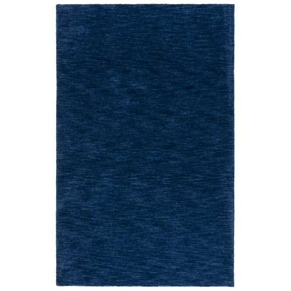 SAFAVIEH Carmine Eveleen Solid Area Rug, Navy, 3' x 5'