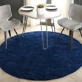 thumbnail image 1 of SAFAVIEH Carmine Eveleen Solid Area Rug, Navy, 6' x 6' Round, 1 of 10