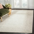 thumbnail image 1 of SAFAVIEH Carnegie Samantha Oriental Area Rug, Cream/Light Gray, 5'1" x 7'6", 1 of 9