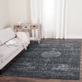 thumbnail image 1 of SAFAVIEH Carnegie Cennetig Oriental Area Rug, Dark Gray/Cream, 6'7" x 9'2", 1 of 9