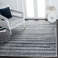 thumbnail image 1 of SAFAVIEH Carnegie Constantina Striped Area Rug, Gray/Navy, 6'7" x 9'2", 1 of 11