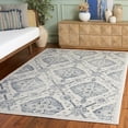 thumbnail image 1 of SAFAVIEH Carnegie Rosalynne Geometric Area Rug, Cream/Light Gray, 6'7" x 9'2", 1 of 12