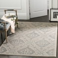 thumbnail image 1 of SAFAVIEH Carnegie Rosalynne Geometric Area Rug, Taupe/Light Blue, 6'7" x 9'2", 1 of 9