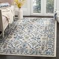 thumbnail image 1 of SAFAVIEH Carolina Bronte Floral Bordered Area Rug, Cream/Dark Blue, 5'1" x 5'1" Square, 1 of 7