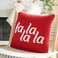 thumbnail image 1 of SAFAVIEH Carols Pillow, 20" x 20", Red, 1 of 6