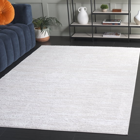 SAFAVIEH Carter Geordie Abstract Area Rug, Ivory/Taupe, 5'3" x 7'6"