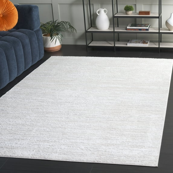 SAFAVIEH Carter Geordie Abstract Area Rug, Ivory/Taupe, 9' x 12'