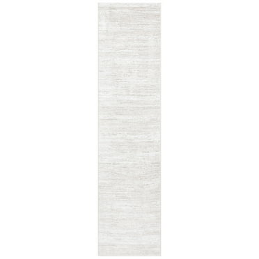 SAFAVIEH Carter Geordie Abstract Runner Rug, Ivory/Taupe, 2' x 8'