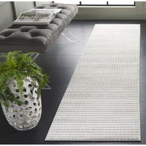 SAFAVIEH Carter Raymond Abstract Runner Rug, Ivory/Taupe, 2' x 8'