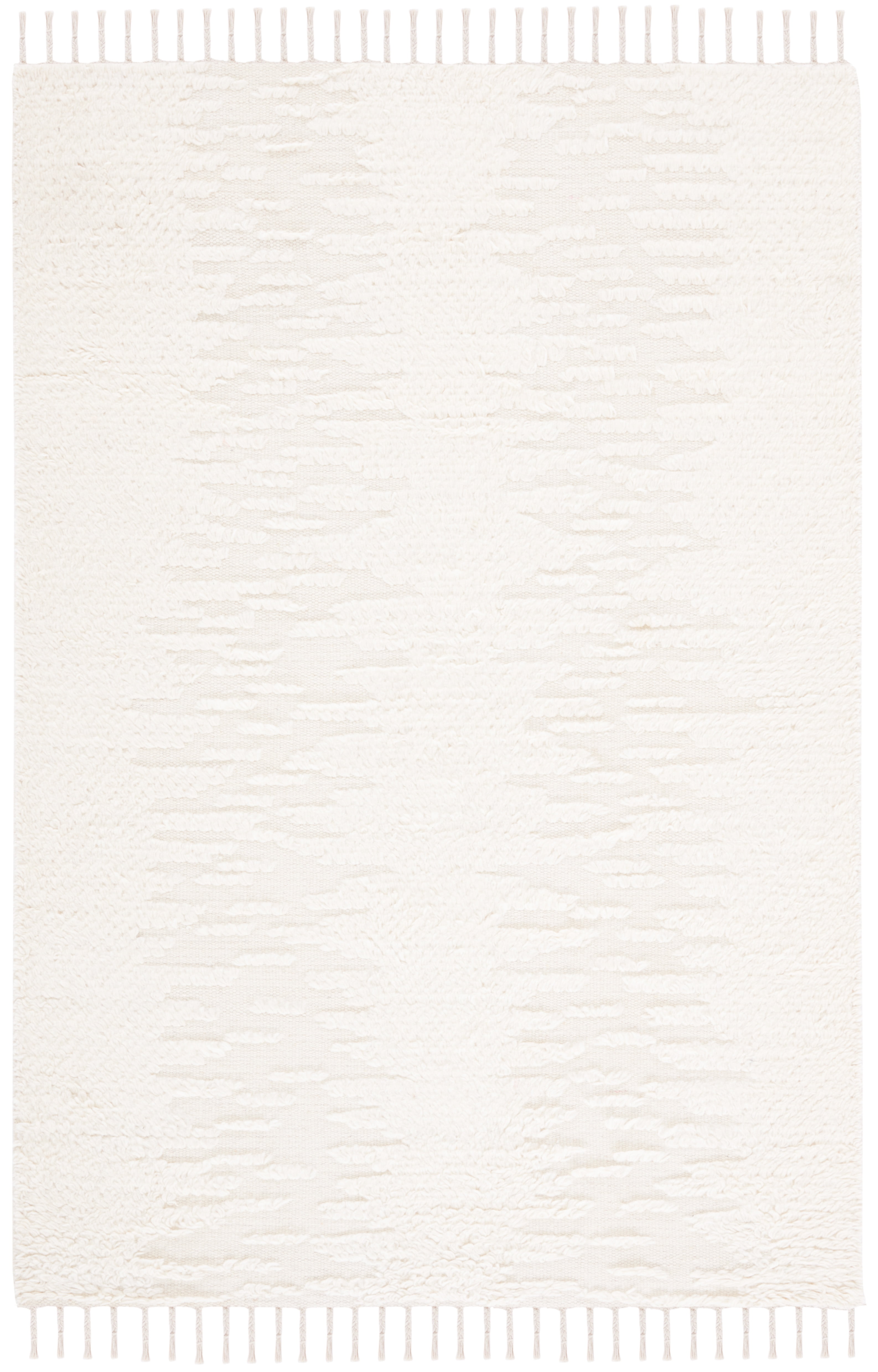 Solid Ivory Rugs SAFAVIEH Casablanca Albert Solid Wool Area Rug, Ivory, 3' x 5 ...