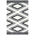 thumbnail image 1 of SAFAVIEH Casablanca Alvena Southwestern Wool Area Rug, Ivory/Black, 5' x 8', 1 of 8