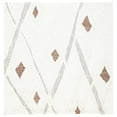 thumbnail image 1 of SAFAVIEH Casablanca Amelia Diamond Area Rug, Ivory/Brown, 6' x 6' Square, 1 of 12