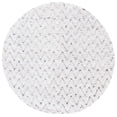 thumbnail image 1 of SAFAVIEH Casablanca Balfour Zig-Zag Area Rug, Ivory/Navy, 6' x 6' Round, 1 of 8