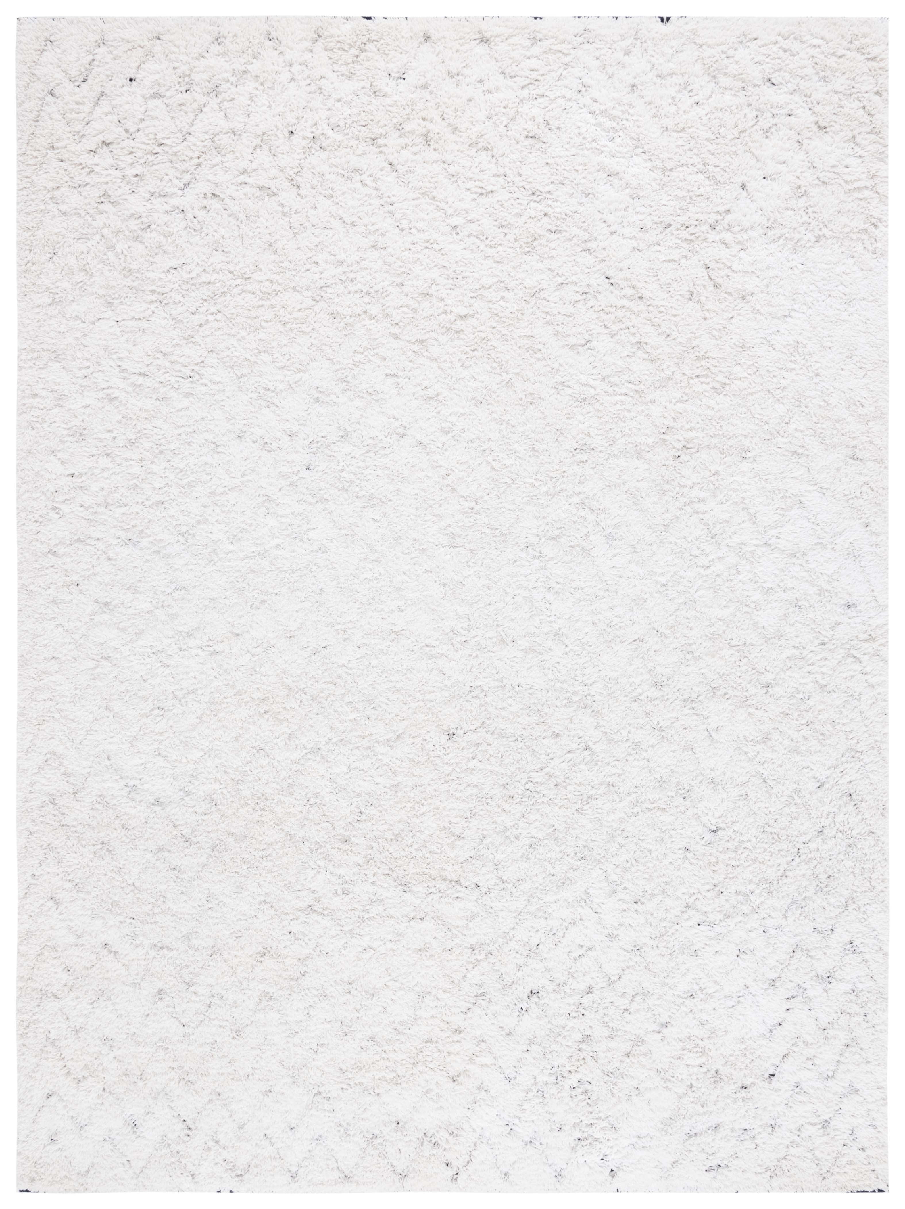 SAFAVIEH Casablanca Balfour Zig-Zag Area Rug, Ivory/Navy, 8' x 10'
