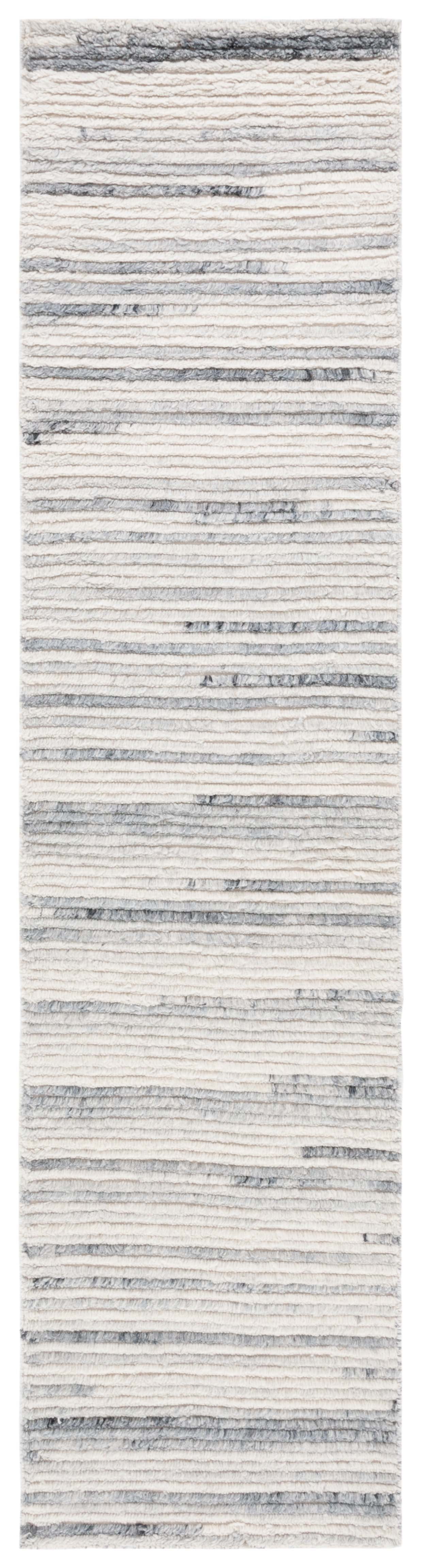 SAFAVIEH Casablanca Blake Distressed Runner Rug, Grey/Ivory, 2'3" x 9'