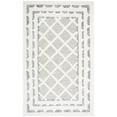 thumbnail image 1 of SAFAVIEH Casablanca Bojan Diamond Area Rug, Grey/Ivory, 8' x 10', 1 of 8