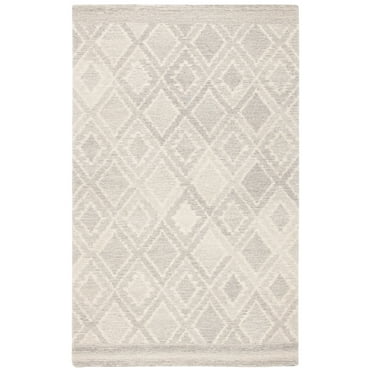 SAFAVIEH Casablanca Braganza Diamond Area Rug, Beige/Grey, 8' x 10'