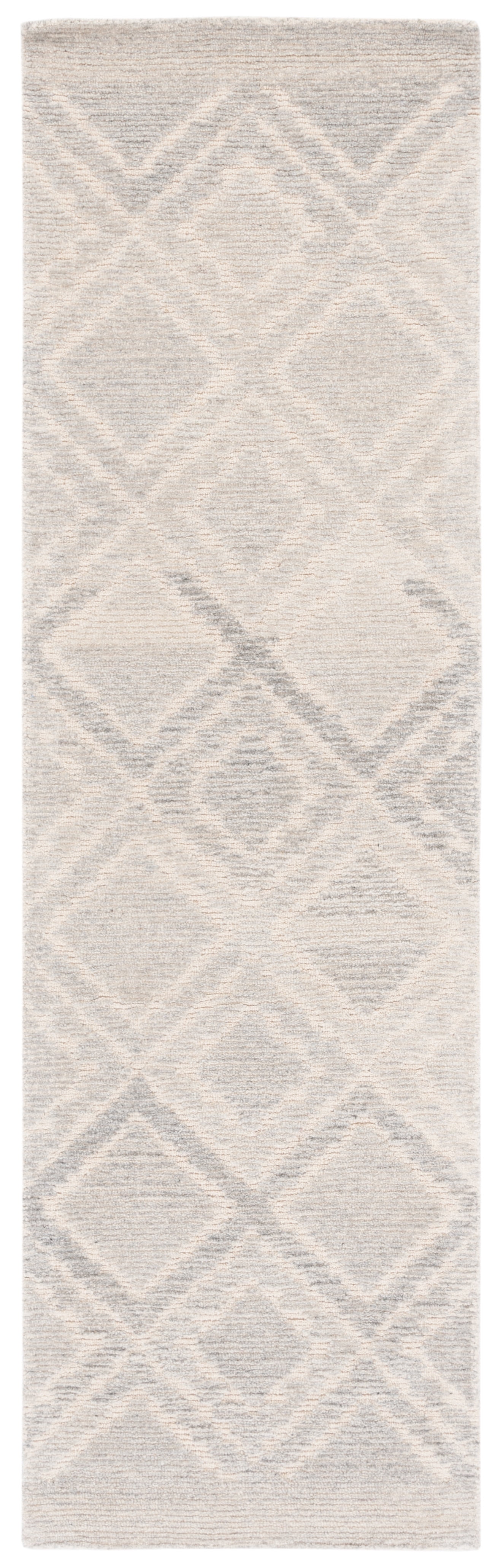 Diamond Runner Rug SAFAVIEH Casablanca Braganza Diamond Runner Rug, Beige/Grey, 2'3