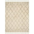 thumbnail image 1 of SAFAVIEH Casablanca Branson Aztec Shag Area Rug, Ivory/Light Grey, 9' x 12', 1 of 5