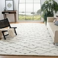 thumbnail image 1 of SAFAVIEH Casablanca CSB847A Handmade Ivory / Brown Rug, 1 of 10