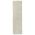 thumbnail image 1 of SAFAVIEH Casablanca Cennetig Solid Plush Wool Runner Rug, Grey, 2'3" x 8', 1 of 5